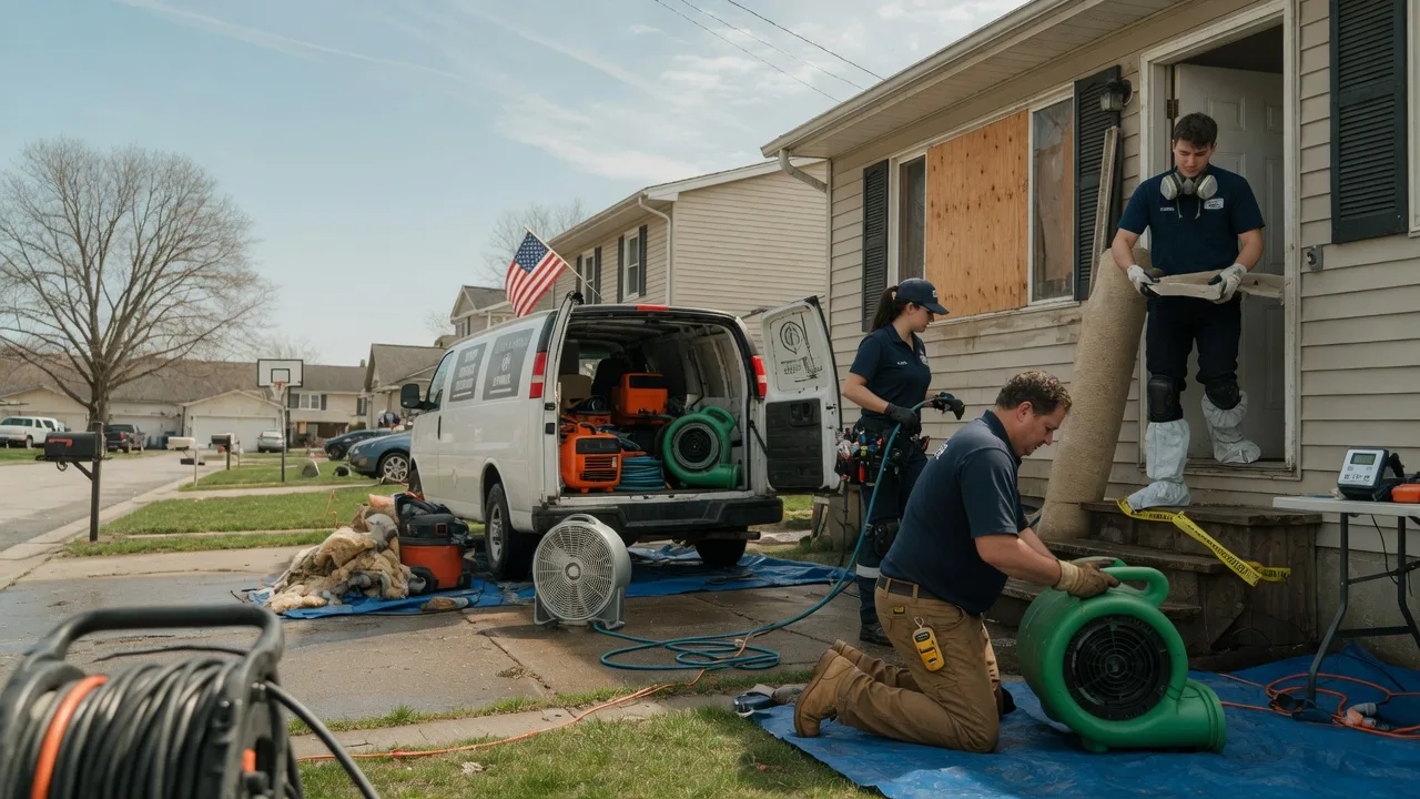 Water Damage Restoration in Conover, OH near me